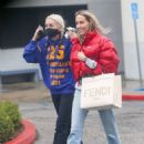 Miley Cyrus – With Tish spotted together in Burbank