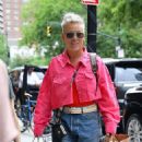 Pink  Arrives at Greenwich Hotel in New York 06/23/2022 - 454 x 568