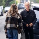 Rita Wilson – Arrives for dinner at Maria Shriver’s house in Los Angeles - 454 x 681