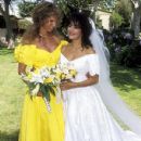Marina Sirtis with friend/bridesmaid Ann Turkel - 430 x 612