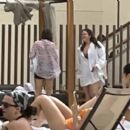 Brandi Cyrus – Seen as she sits poolside after dj gig in Las Vegas - 454 x 393