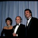 Raquel Welch and Tom Selleck with Winner John Bloom - The 55th Annual Academy Awards - 454 x 310