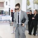 Barbara Palvin – Outside Hotel Martinez in Cannes