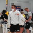 Katie Price – With boyfriend Carl Woods spotted at Thailand Airport - 454 x 674