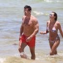 Angelica Castro – Seen at the beach in Miami - 454 x 360