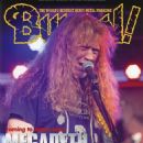 Dave Mustaine - Burrn! Magazine Cover [Japan] (March 2023)