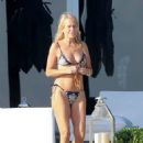 Cecilia Bolocco – In a bikini during a vacation in Miami - 454 x 636