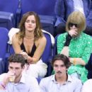 Emma Watson – And Ana Wintour attend the quarter final at The US Open in New York City - 454 x 303