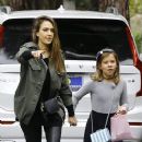 Jessica Alba and Honor Warren Go to a Party in Beverly Hills - 377 x 600