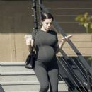 Bhad Bhabie – Shows her baby bump during a casual Los Angeles outing