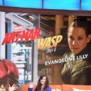 Evangeline Lilly – ‘Despierta America’ TV Show in Miami