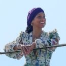 Alicia Keys – On a photoshoot by the Fasano Hotel pool in Rio - 454 x 681