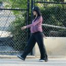 Constance Wu – Seen while on a walk in a park in Los Angeles - 454 x 452