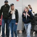 Kristen Stewart – With Dylan Meyer at JFK Airport in New York