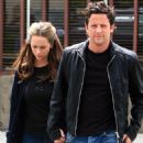 Jennifer Love Hewitt - With Fiance Ross McCall, Leave Mo's Restaurant In Los Angeles, April 19 2008 - 454 x 680