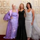 Helen Mirren, Michelle Lee Randolph and Aminah Nieves - The 81st Golden Globe Awards (2024)