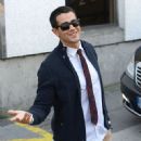 Jesse Metcalfe leaves the ITV studios on March 28, 2012 in London, UK