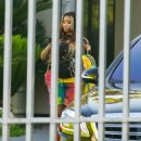 Nicki Minaj – Head to a photo shoot in West Hollywood