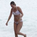 Rhea Durham in Bikini on vacation in Barbados