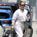 Jennifer Lopez – Heads to a dance studio in Los Angeles