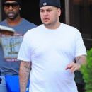 Blac Chyna and Rob Kardashian Leaving The SLS Hotel in Miami Beach, Florida - May 14, 2016
