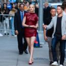 Anya Taylor-Joy – Arriving at The Late Show with Stephen Colbert in New York