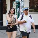 Brooke Reyna – With Jacob Batalon walk their dog around Manhattan’s Soho area - 454 x 683