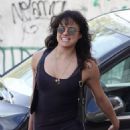 Michelle Rodriguez – On vacation in Rome - 454 x 627