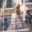 Elle Fanning – On a photoshoot at the Martinez Hotel in Cannes - 454 x 303