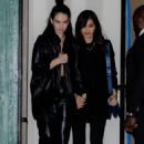 Lily James – With Gemma Chan pictured at The Chelsea Hotel in New York
