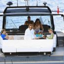 Naomi Campbell – Spotted on a yacht in Bodrum – Turkey