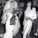 Heather Locklear and Tommy Lee's wedding day on May 10, 1986