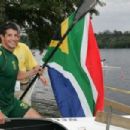 South African male canoeists
