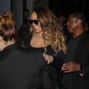 Mariah Carey – Night out with James Corden for dinner at Craig’s in West Hollywood - 454 x 636