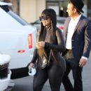 Blac Chyna – Seen leaving a nail salon with a mystery man in Los Angeles