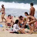 Guisela Rhein in Bikini at a beach in Rio de Janeiro - 454 x 303