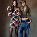 FRIDA GUSTAVSSON AND JOSEPHINE SKRIVER BY VICTOR DEMARCHELIER FOR SCANDINAVIA SSAW A/W 13 - 454 x 605