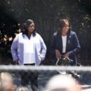 Gabrielle Union – With Octavia Spencer on the set of ‘Truth be Told’ at Griffith Park - 454 x 406