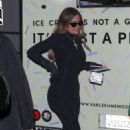 Khloe Kardashian – Arriving at Mason Disick’s birthday party in Hollywood - 454 x 684