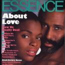 Roshumba Williams, Rashid Silvera - Essence Magazine Cover [United States] (February 1987)