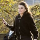 Faye Brookes – Seen leaving Dancing on Ice Training in Manchester - 454 x 602