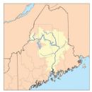 Rivers of Somerset County, Maine