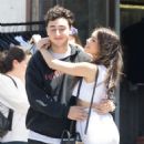 Madison Beer and her boyfriend Zack Bia out in Los Angeles