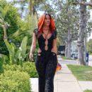Flo Milli – Seen while running errands around Los Angeles - 454 x 681