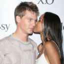 Keith Britton and Zoe Saldana