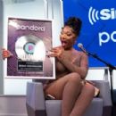 Megan Thee Stallion – The Morning Mash-Up at the SiriusXM Studios in NYC
