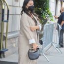 Olivia Munn – Stops by Central Park in New York