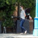 Lyndsy Fonseca – Goes for a walk in West Hollywood - 454 x 302