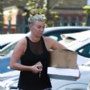Billi Mucklow in Tights out in Essex