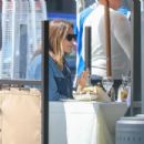 Katherine McPhee – With David Foster and friends at Il Pastaio in Beverly Hills - 454 x 303